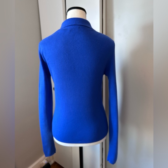 GAP Women's Royal Blue Cardigan Size Small & Tall - Picture 4 of 16